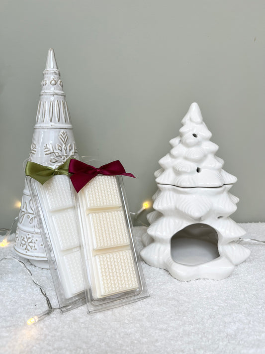 White Fir Tree Oil and Wax Warmer/Burner