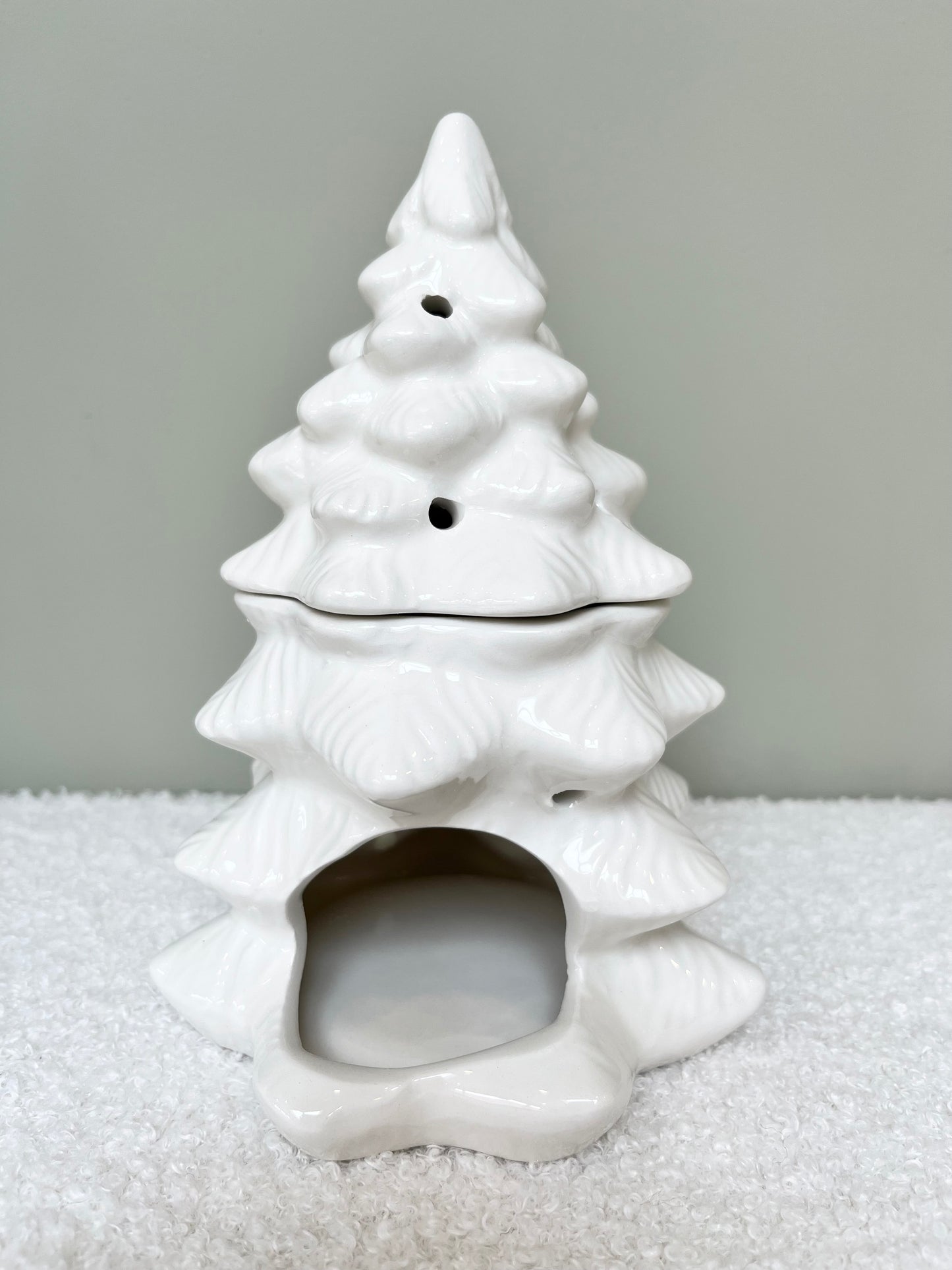 White Fir Tree Oil and Wax Warmer/Burner